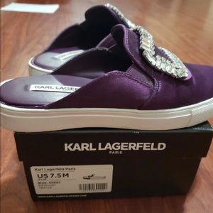 Karl Lagerfeld slip on shoes